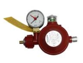 Screw pressure regulator with manometer 50mbar, V-1,5kg