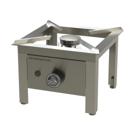 Gas stool cooker KIEL - 5,8 kW / 360 mm (stainless steel)