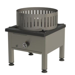 Wok Gas stool cooker ROSTOCK - 590 mm / 12,8 kW (cast pot support)