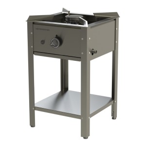 Gas stool cooker HAMBURG - 9,3 kW / 430 mm (profile steel)