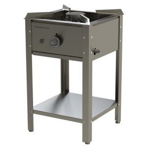 Gas stool cooker HAMBURG - 430 mm / 9,3 kW (stainless steel)